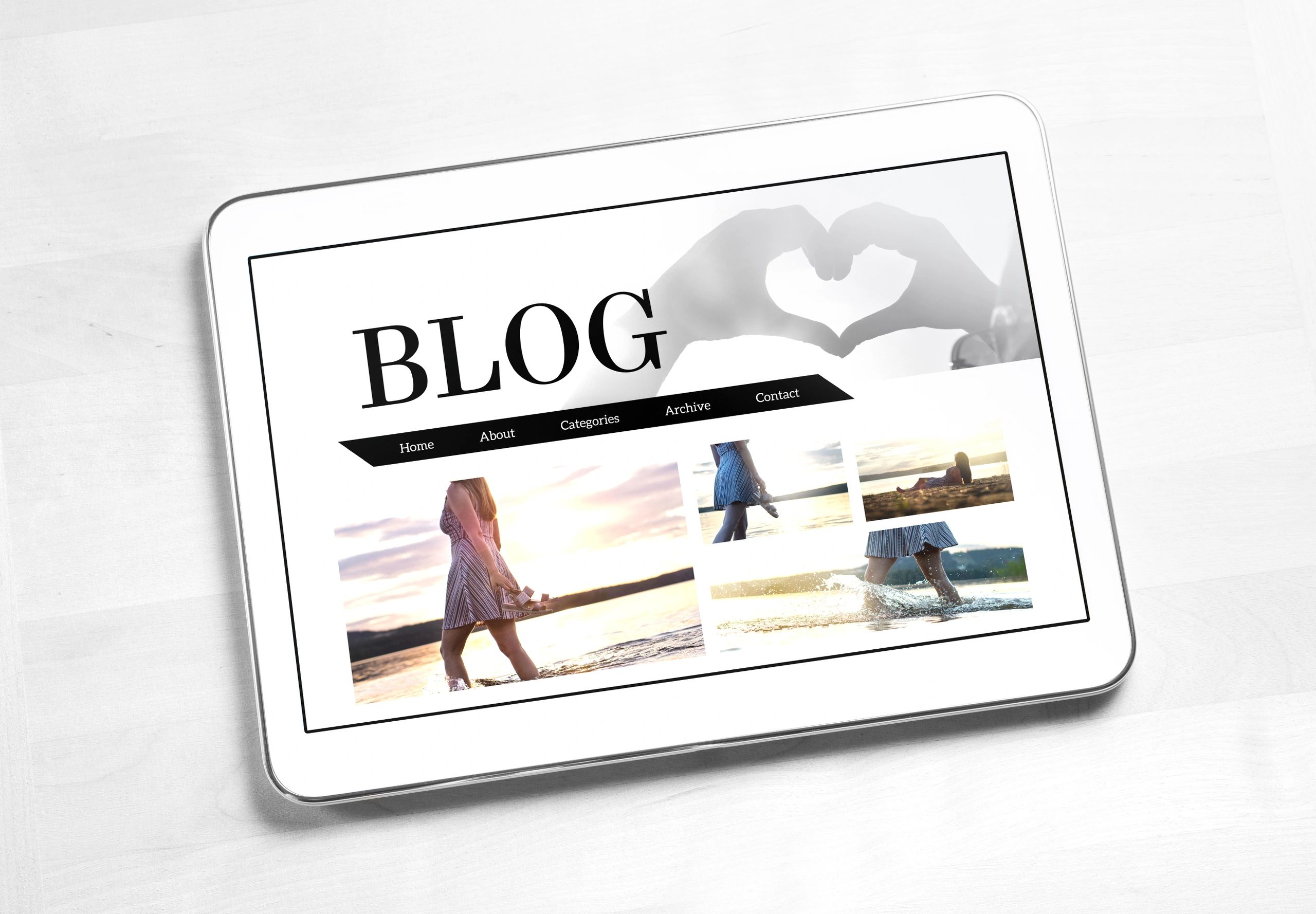 modern professional blog personal branding